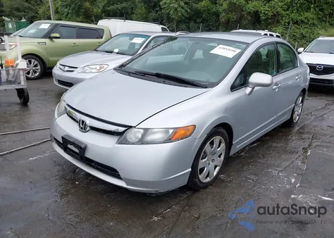 2007 Honda Civic Lx from USA, damaged, VIN 1HGFA16527L079746